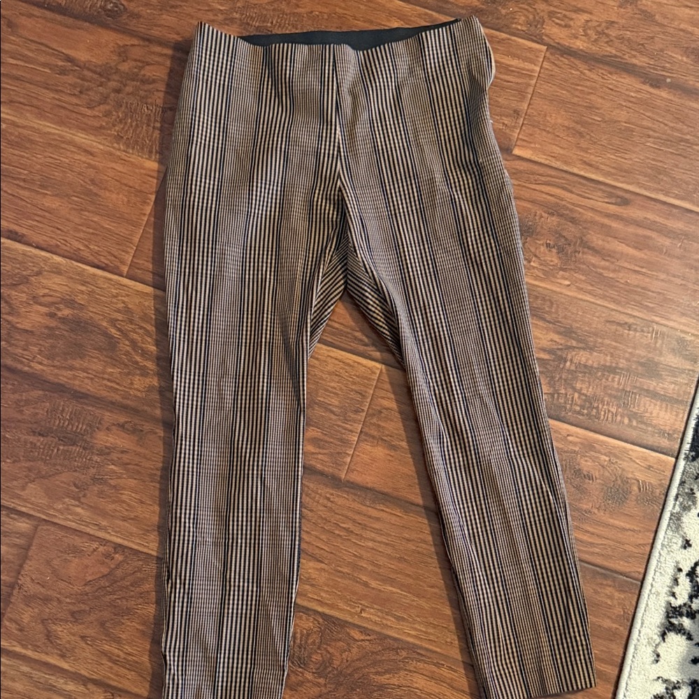 Womens plaid Brown Pants